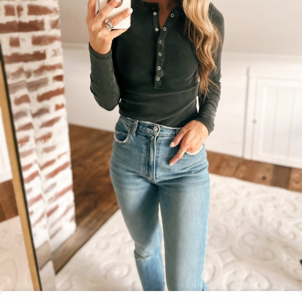 Henley bodysuit
